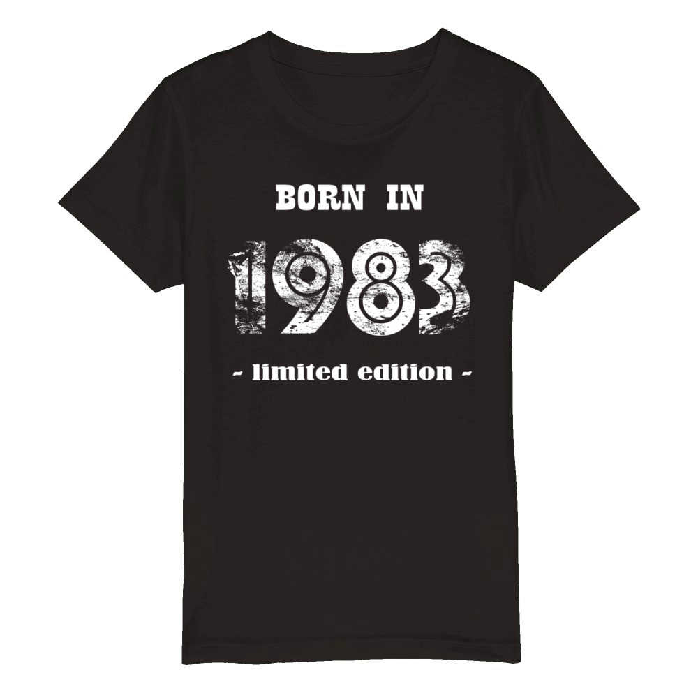 Born in 1983 - limited edition Organic Kids Crewneck T-shirt
