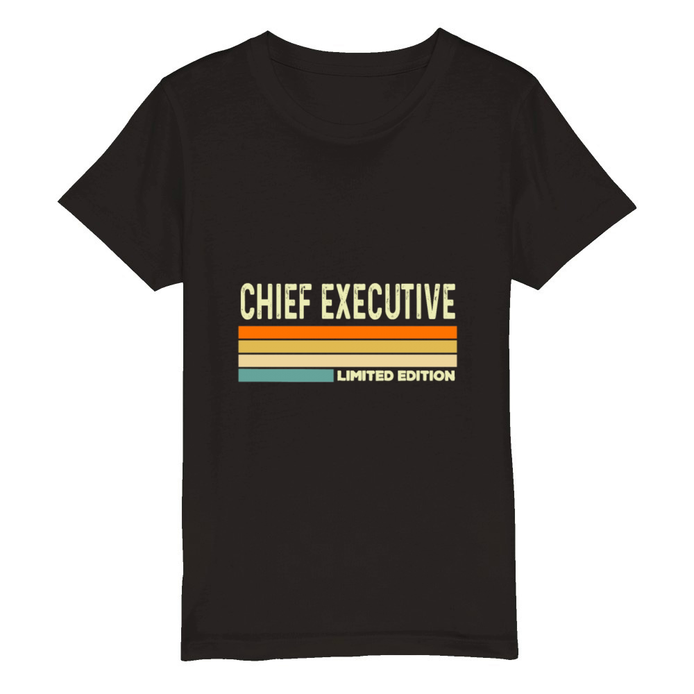 Chief Executive Limited edition Organic Kids Crewneck T-shirt
