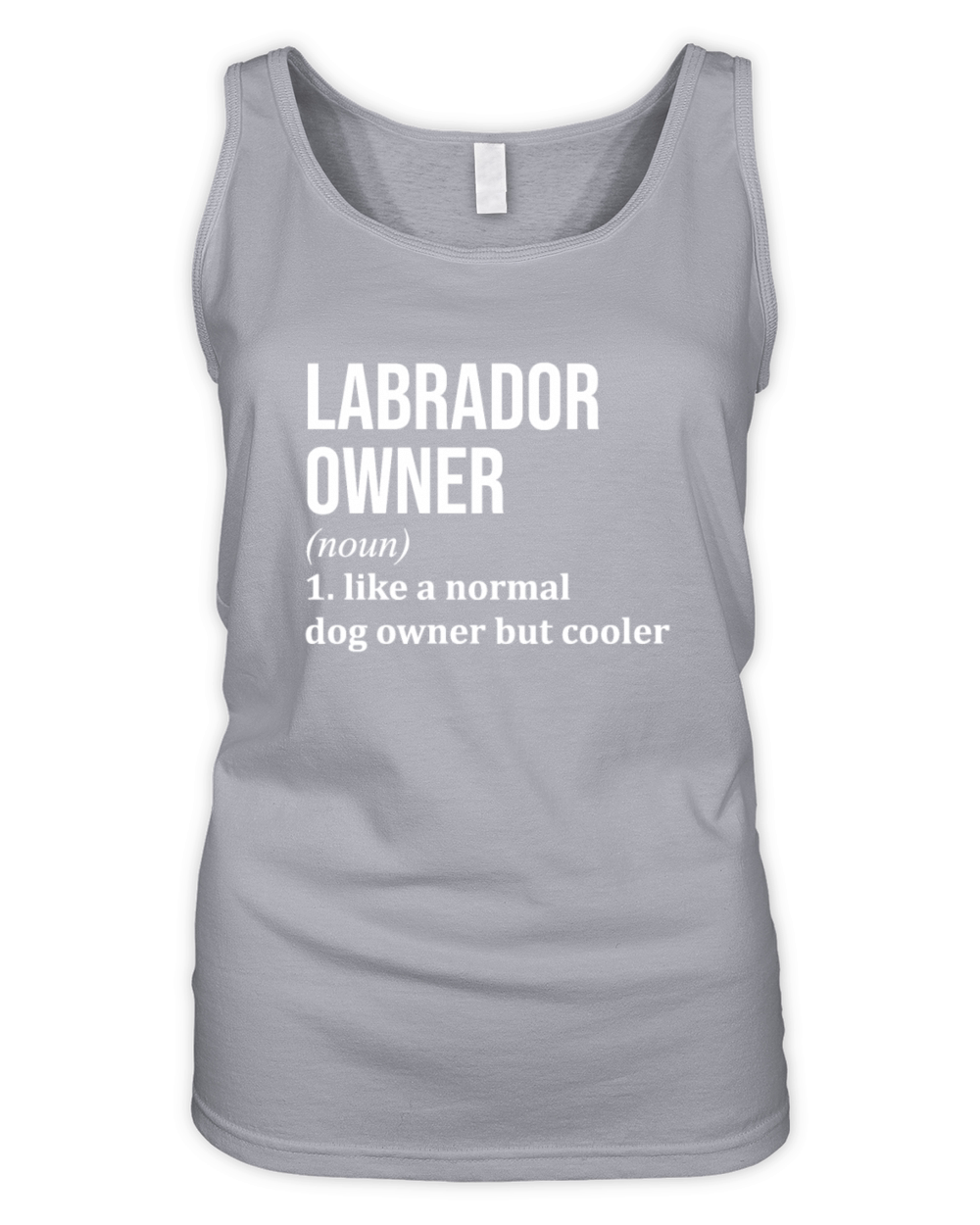 Labrador Dog Owner Funny Organic Women's Tank Top