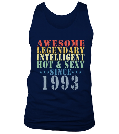 30th birthday man June vintage 1993 Awesome Tank Top Unisex