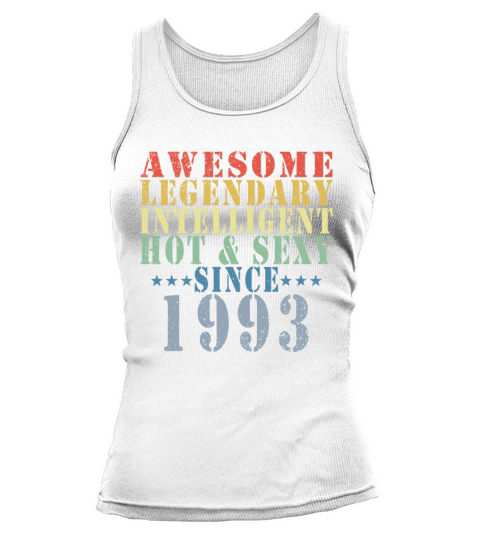 30th birthday man June vintage 1993 Awesome Tank top Woman