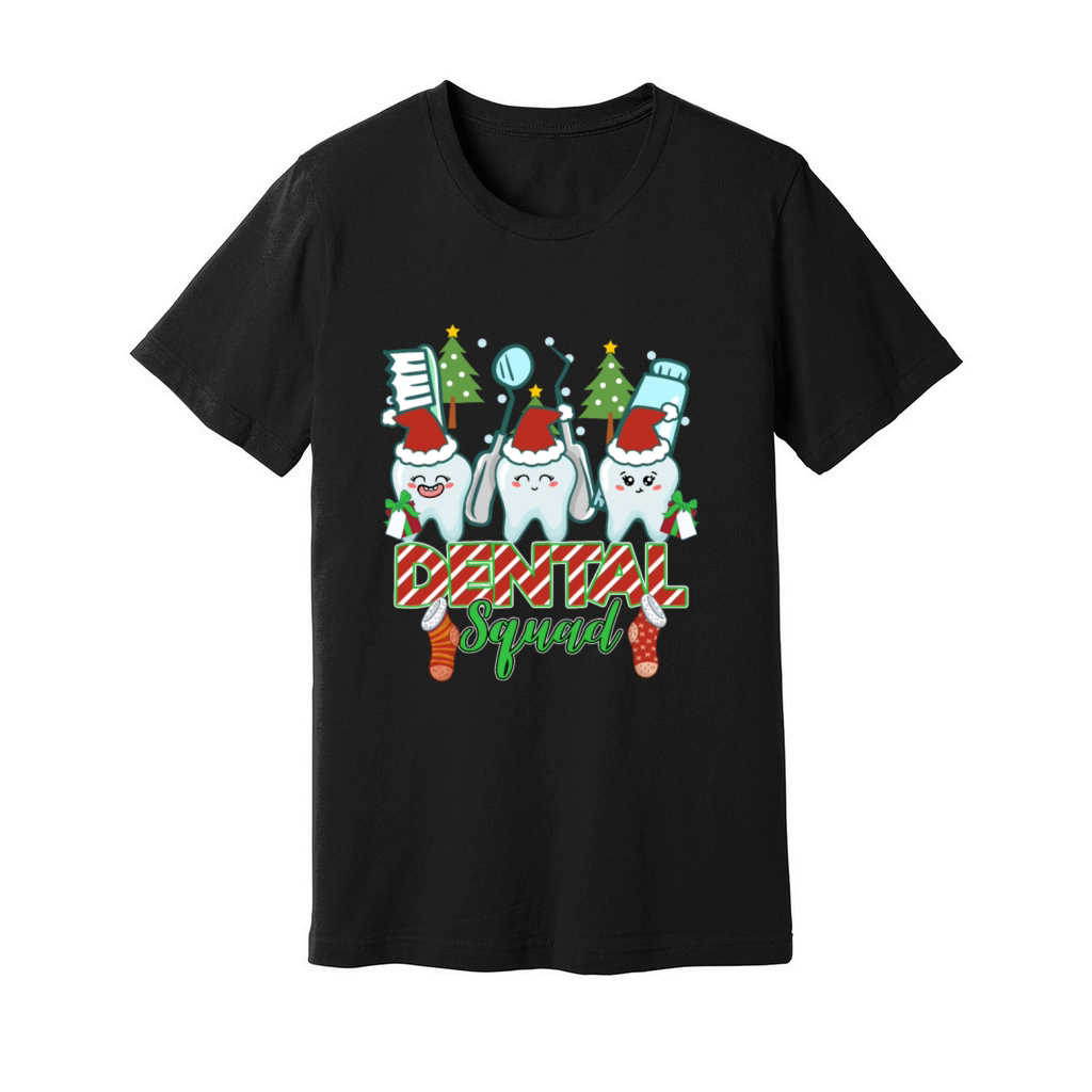 Dental Squad Christmas Unisex Jersey Tee