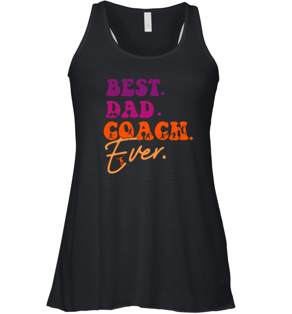 BEST DAD COACH EVER Women's Flowy Tank Top