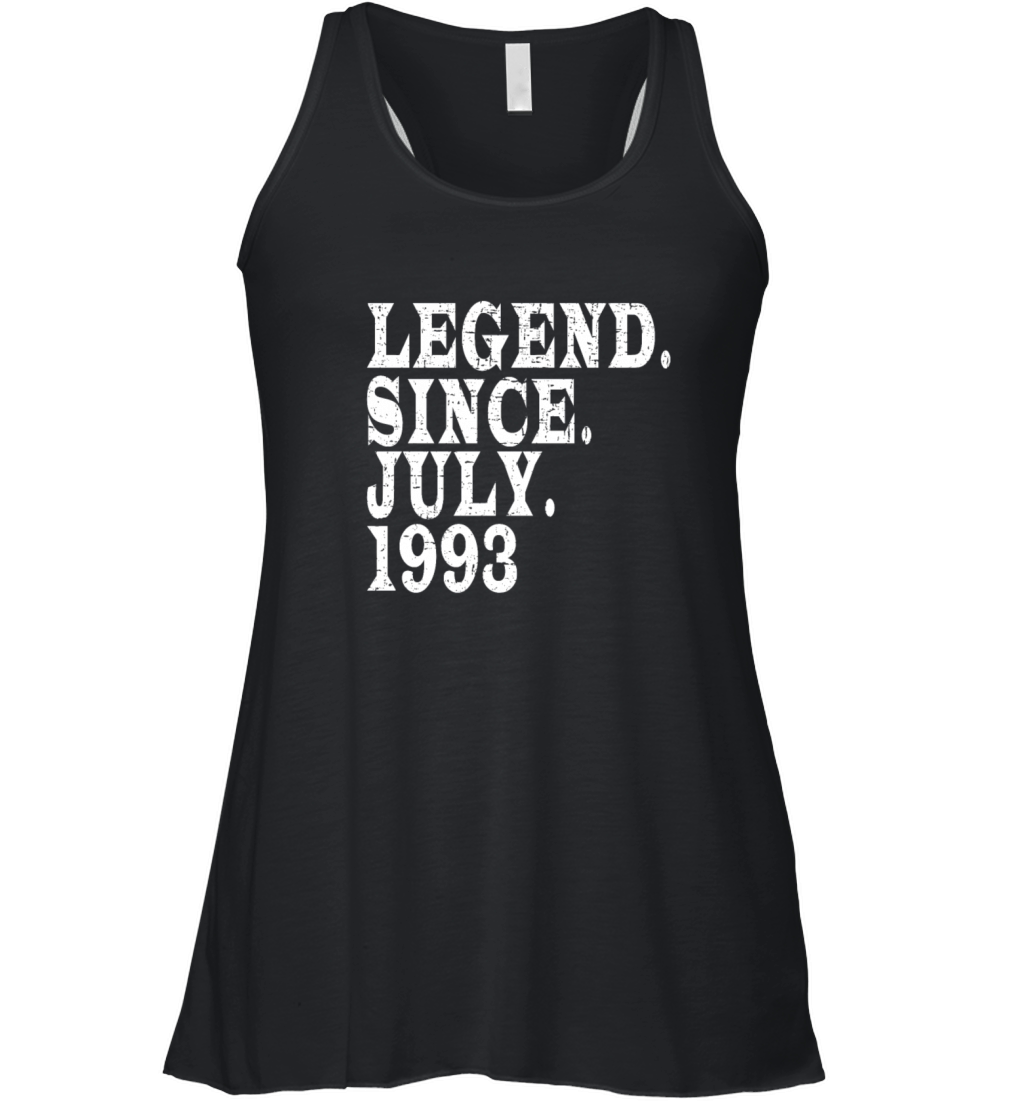 July 1993 Anniversary 1993 Legends July Women's Flowy Tank Top