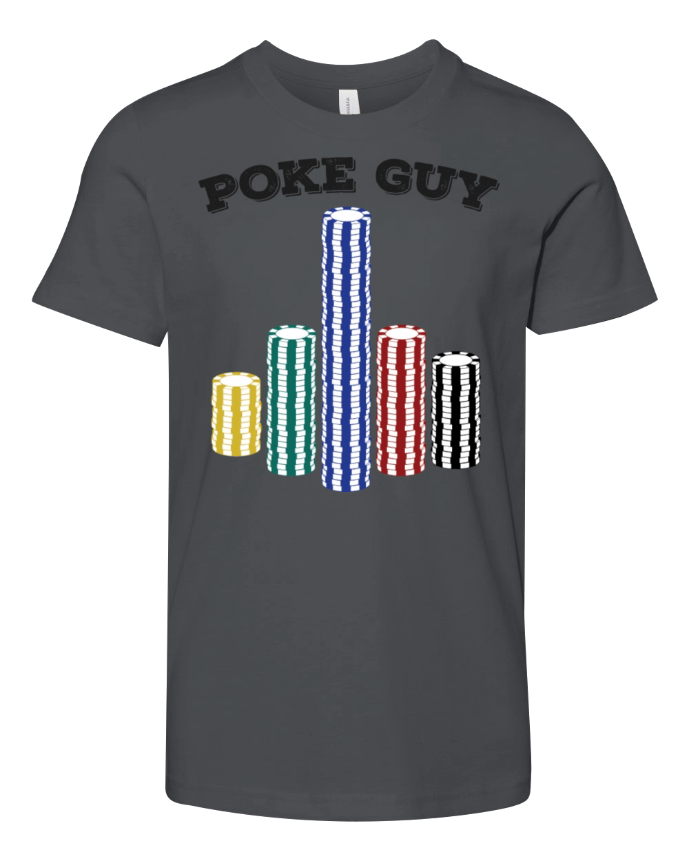 Poke Guy Light Youth Unisex Jersey Tee