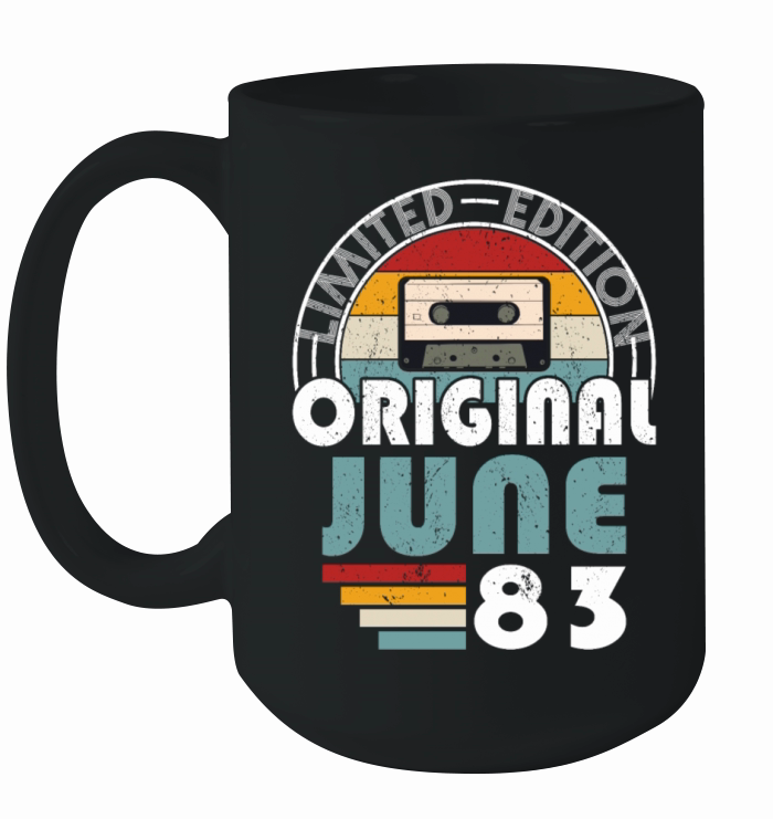 40th birthday june 1983 original 1983 Ceramic Mug