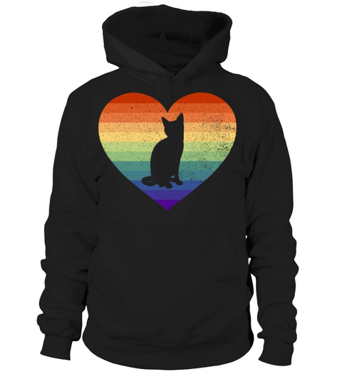 Vintage Distressed Gay Pride Pussy Lover Hoodie Unisex