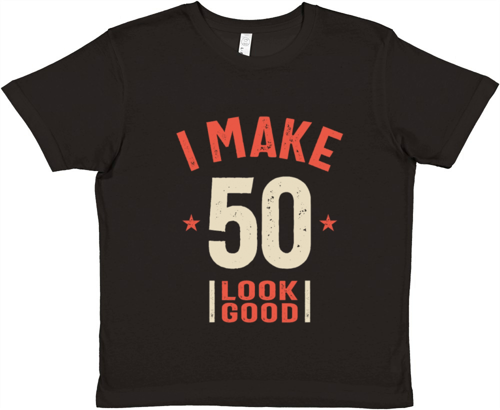 I Make 50 Look Good - Funny 50th Birthday Premium Kids Crewneck T-shirt