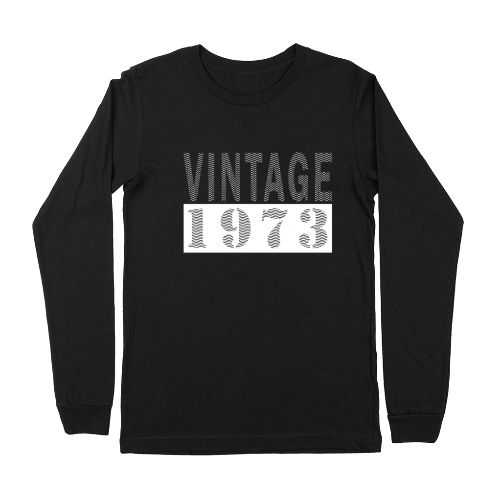 Vintage 1973 50th birthday retro men women Premium Long Sleeve