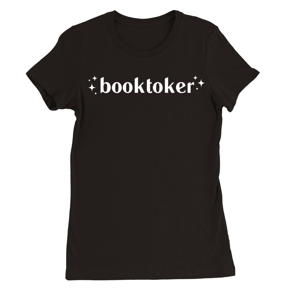 Booktoker booktok aesthetic Premium Womens Crewneck T-shirt