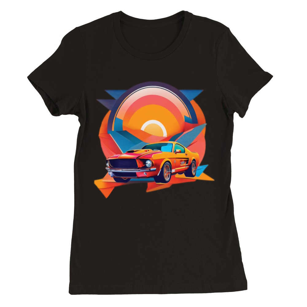Sport Car 03 Premium Womens Crewneck T-shirt