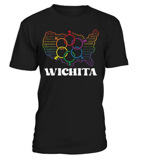 Wichita Pride Month Pride Flag LGBT Community LGBT T-Shirt Unisex