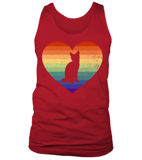 Vintage Distressed Gay Pride Pussy Lover Tank Top Unisex