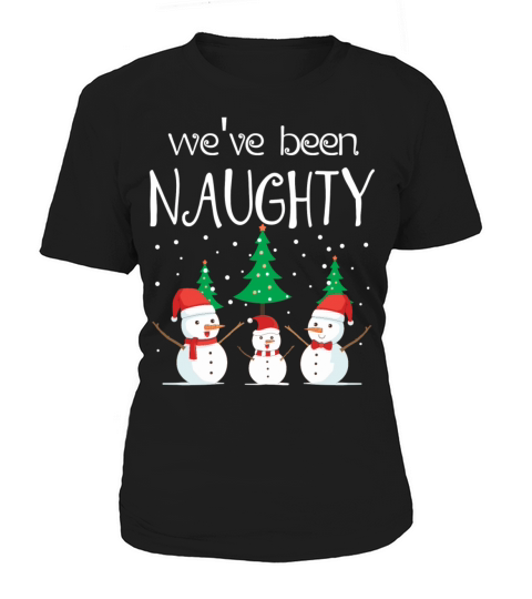 Naughty Pregnancy Announcet Snow Women's T-Shirt