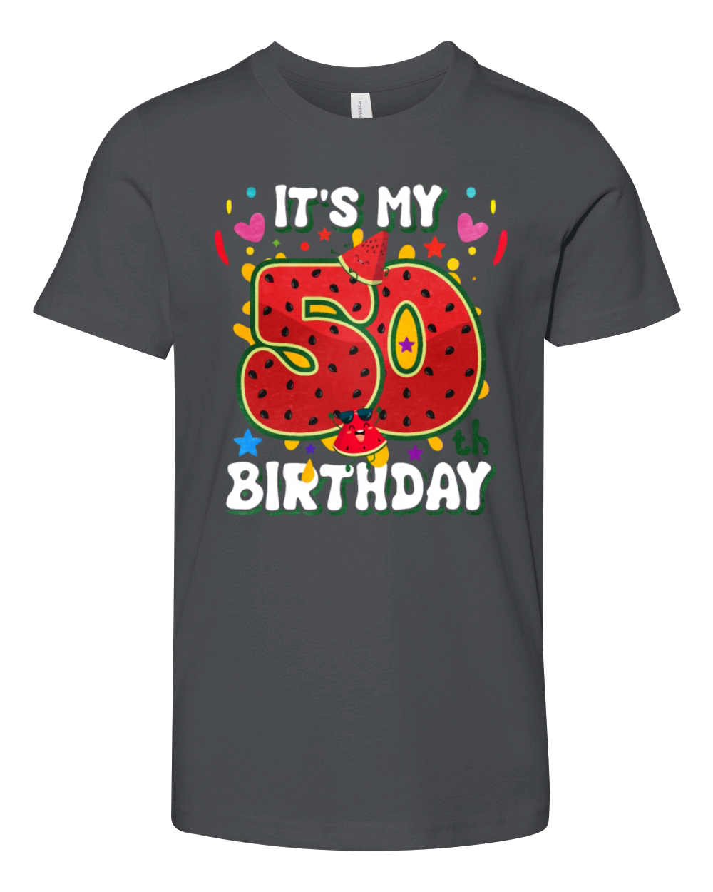 Its My 50Th Birthday Youth Unisex Jersey Tee
