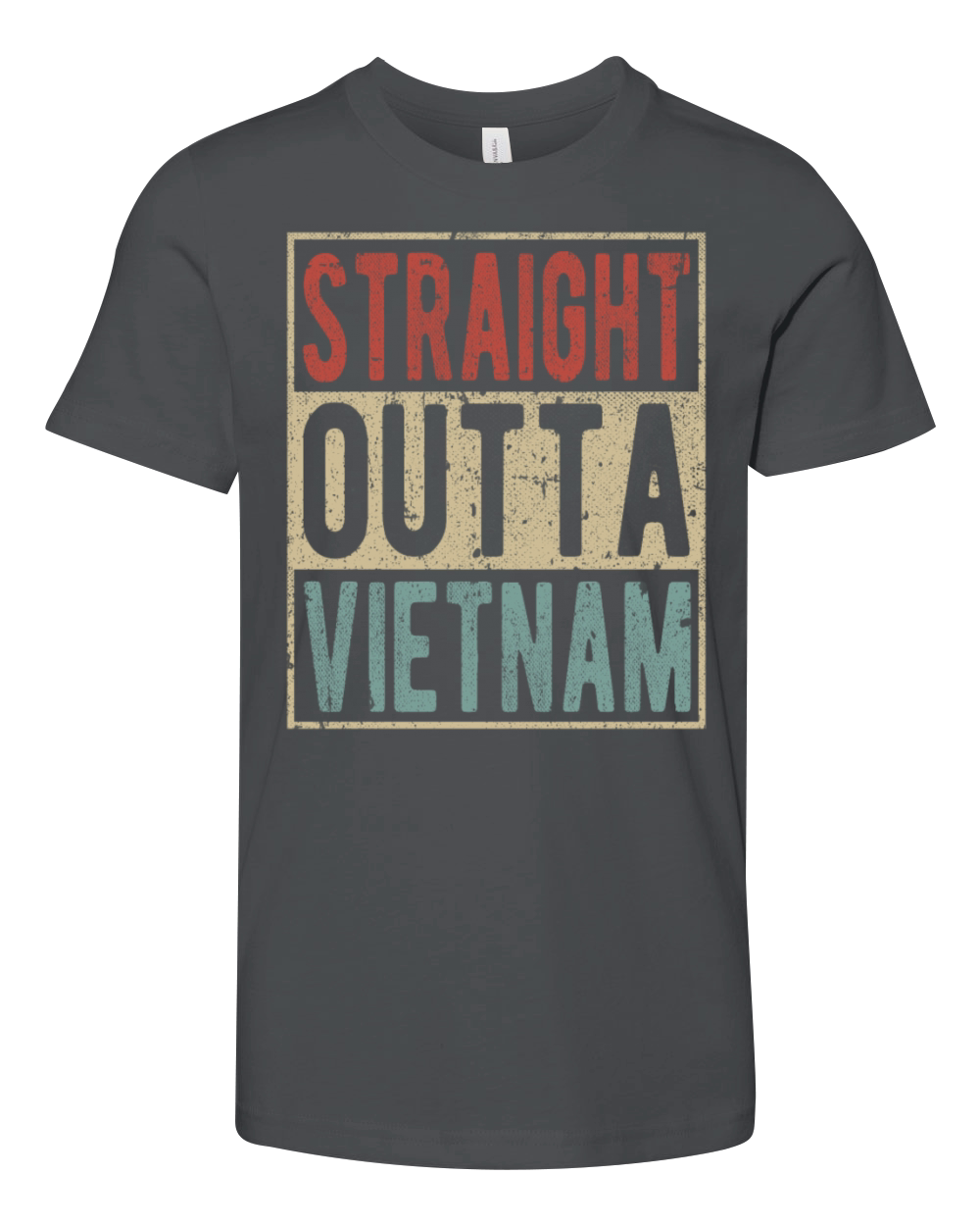 Straight outta Vietnam Youth Unisex Jersey Tee