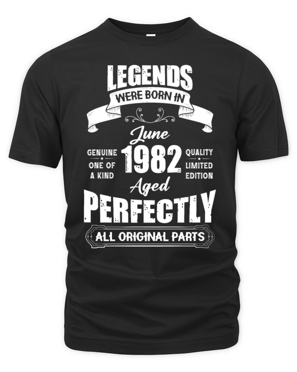 Legends Were Born In June 1969 Birthday Organic Unisex T-shirt