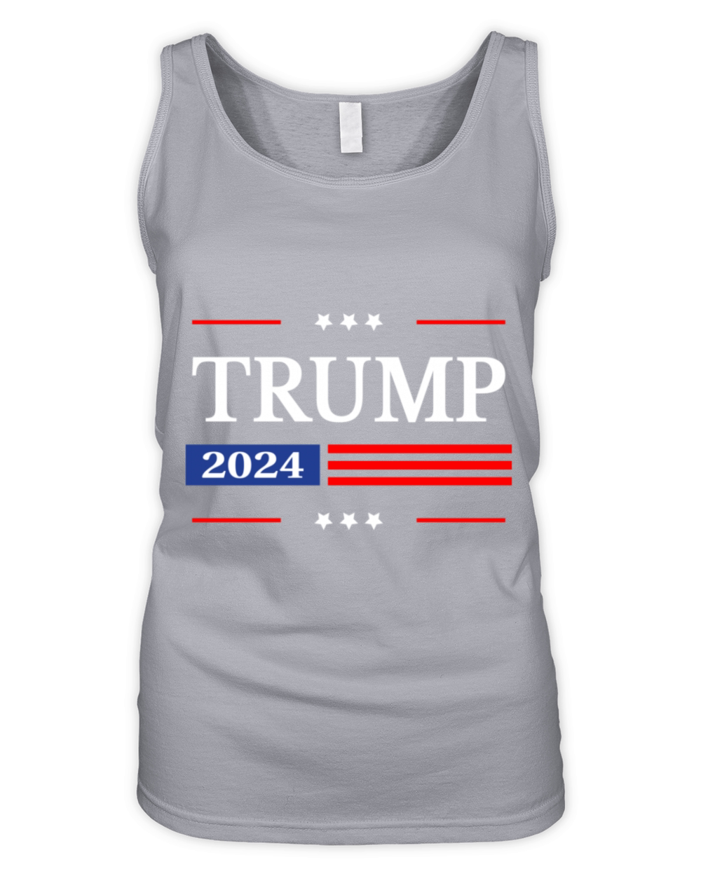 Donald President American Flag Pro Trump Vintage Organic Women's Tank Top