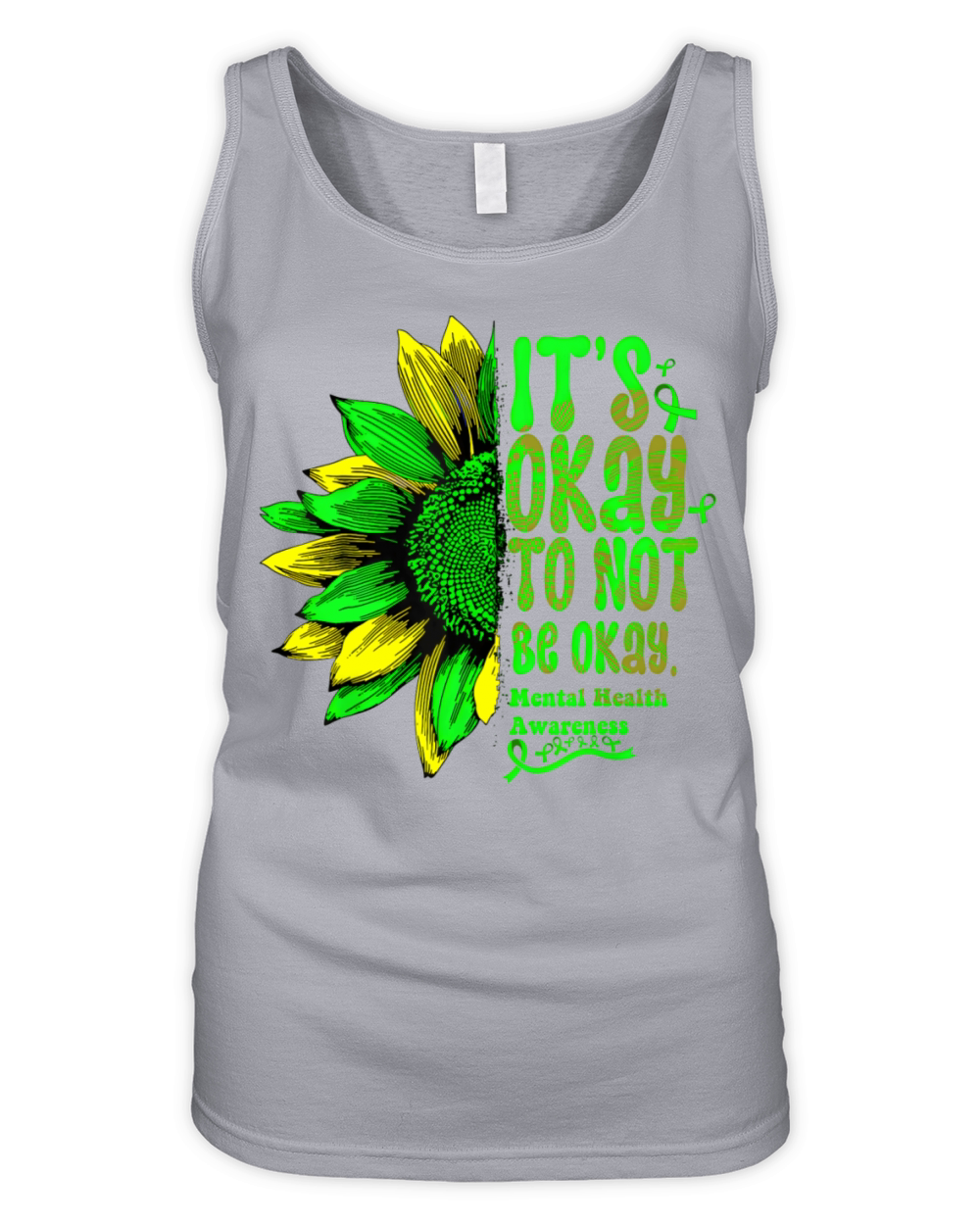 Its Okay To Not Be Okay Mental Health Awareness Organic Women's Tank Top