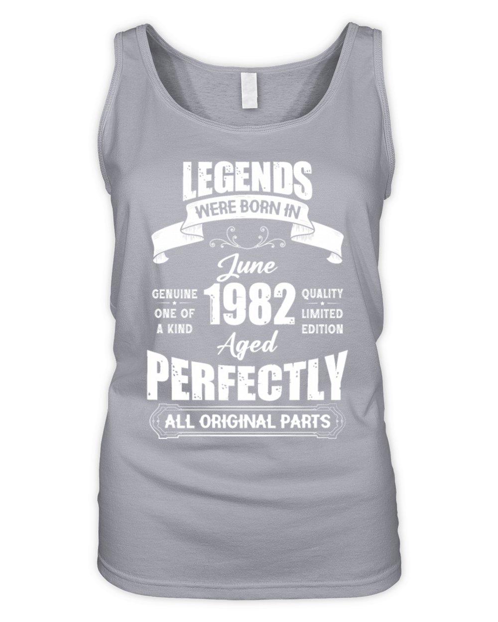 Legends Were Born In June 1969 Birthday Organic Women's Tank Top