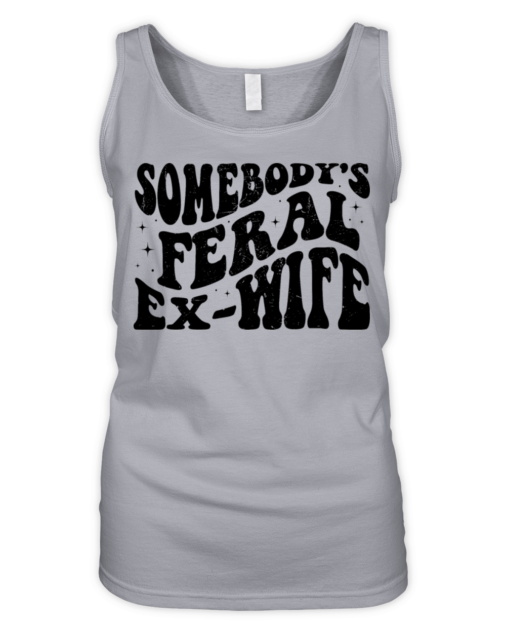somebodys feral ex-wife Organic Women's Tank Top