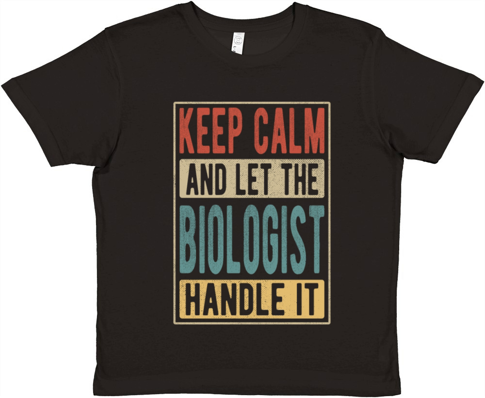 Biologist Retro Gift Premium Kids Crewneck T-shirt