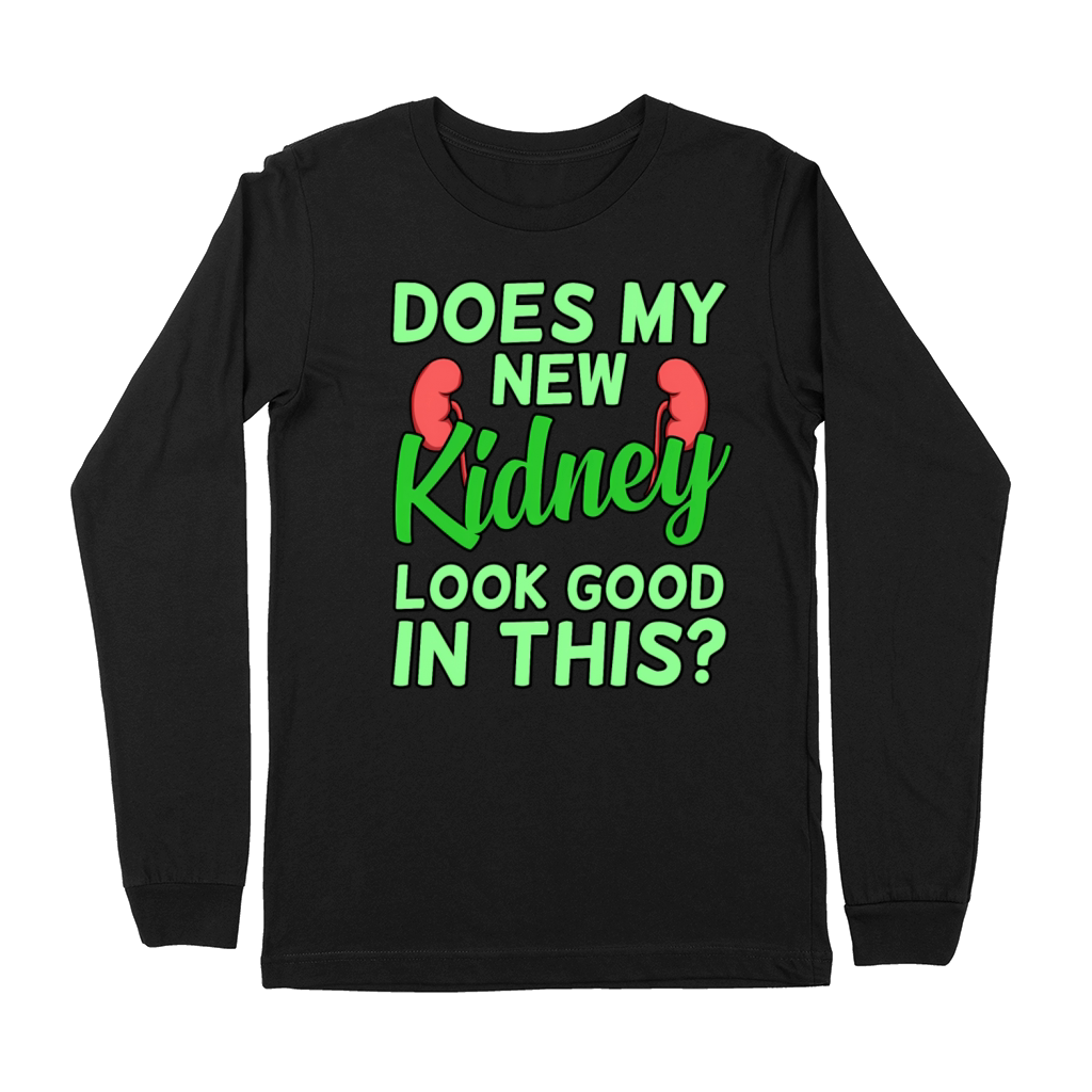 Does Kidney Look Donor Organ Donation Awareness Premium Long Sleeve
