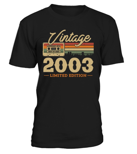 Vintage Retro Birthday Gift 2003 T-Shirt Unisex