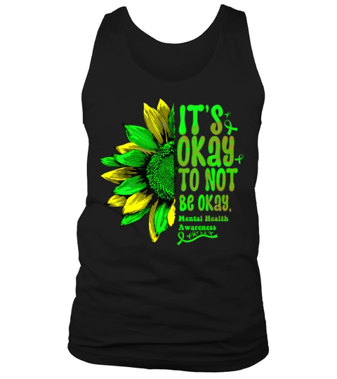 Its Okay To Not Be Okay Mental Health Awareness Tank Top Unisex