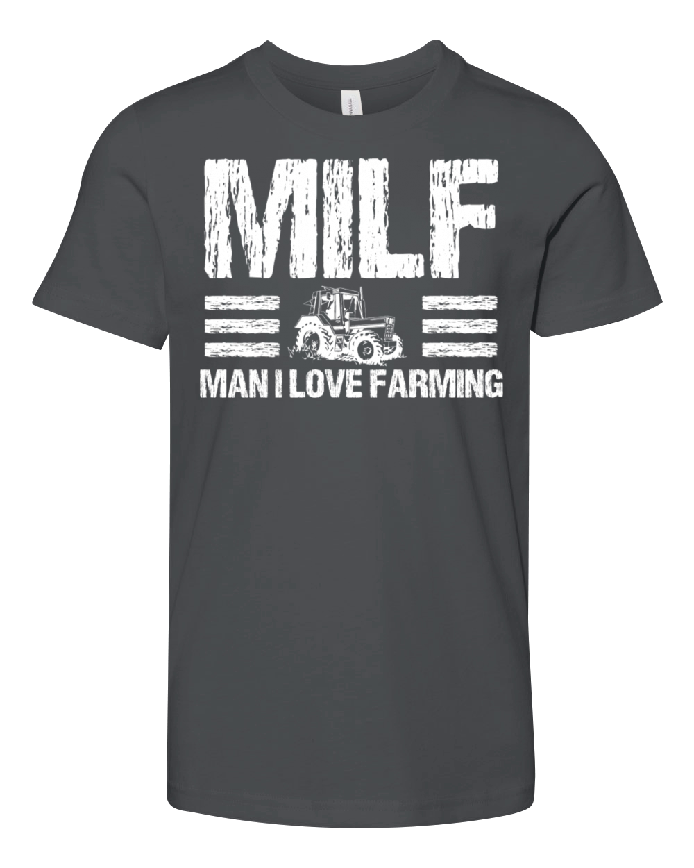 Milf Love Farming Youth Unisex Jersey Tee