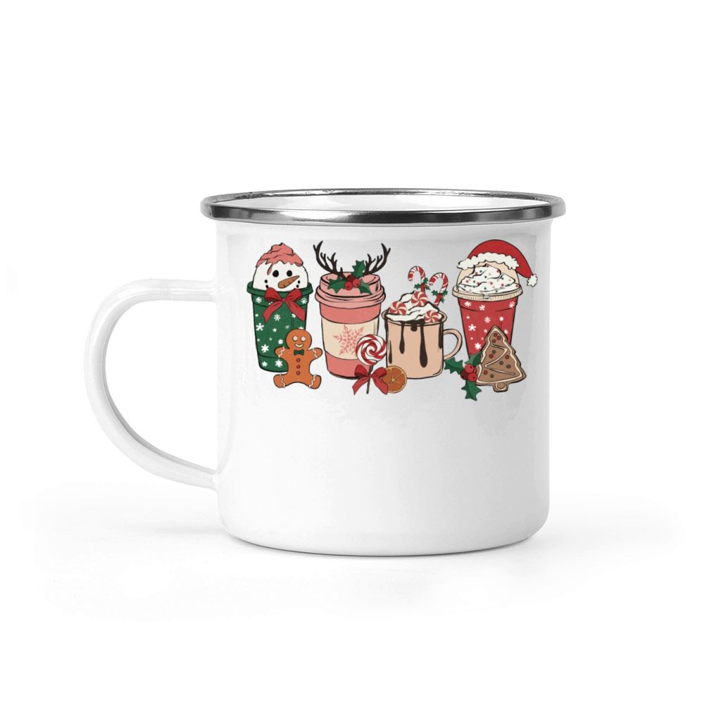 Christmas Coffee Camping Mug