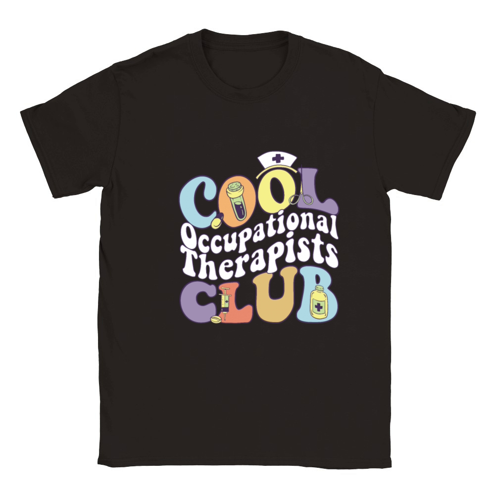 Cool Occupational Therapists Club OT Practitioner Classic Kids Crewneck T-shirt