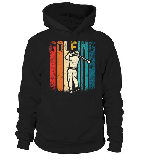 Retro vintage golf design for golfers Hoodie Unisex