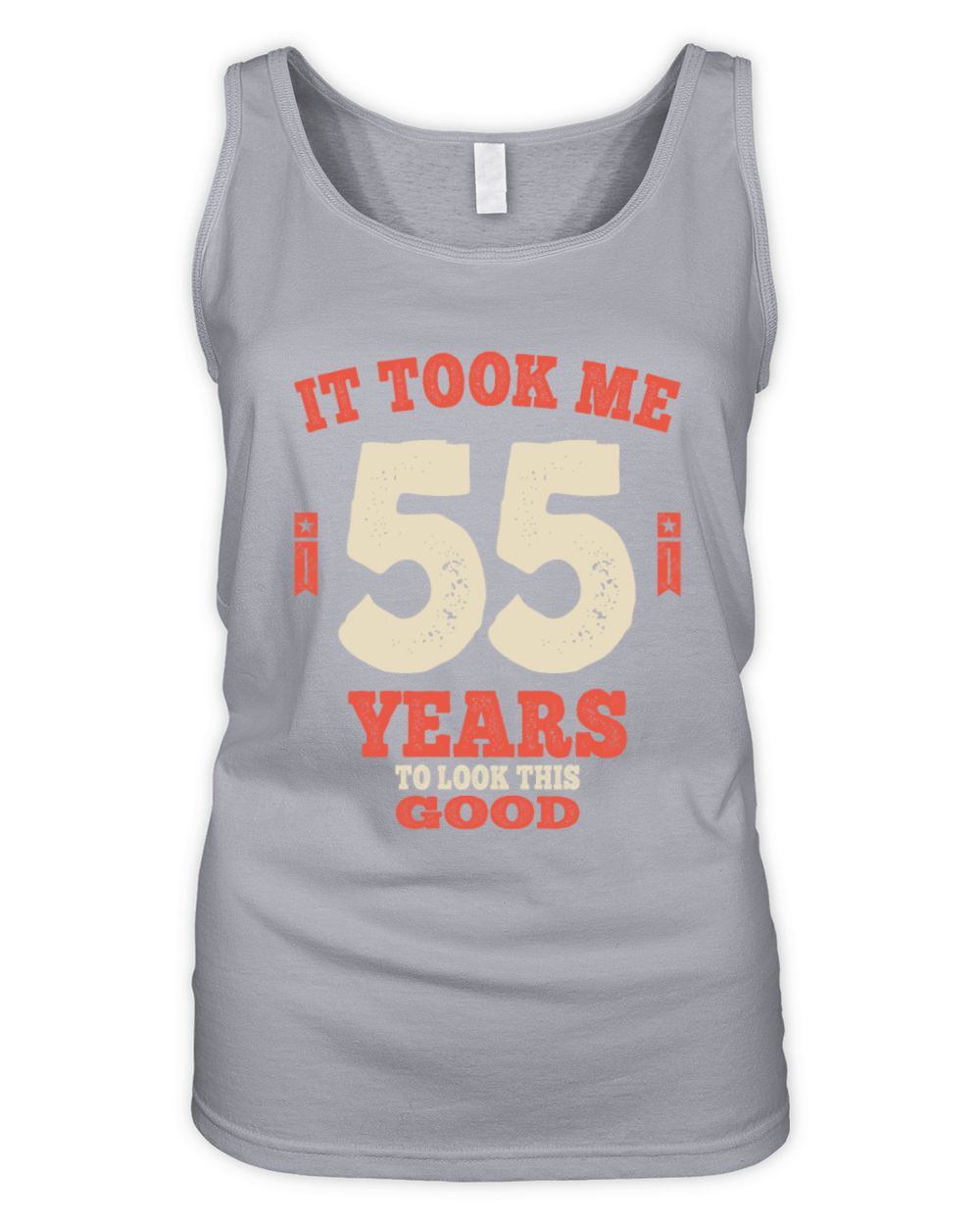 55 Years - It Took Me 55 Years To Look This Good Organic Women's Tank Top
