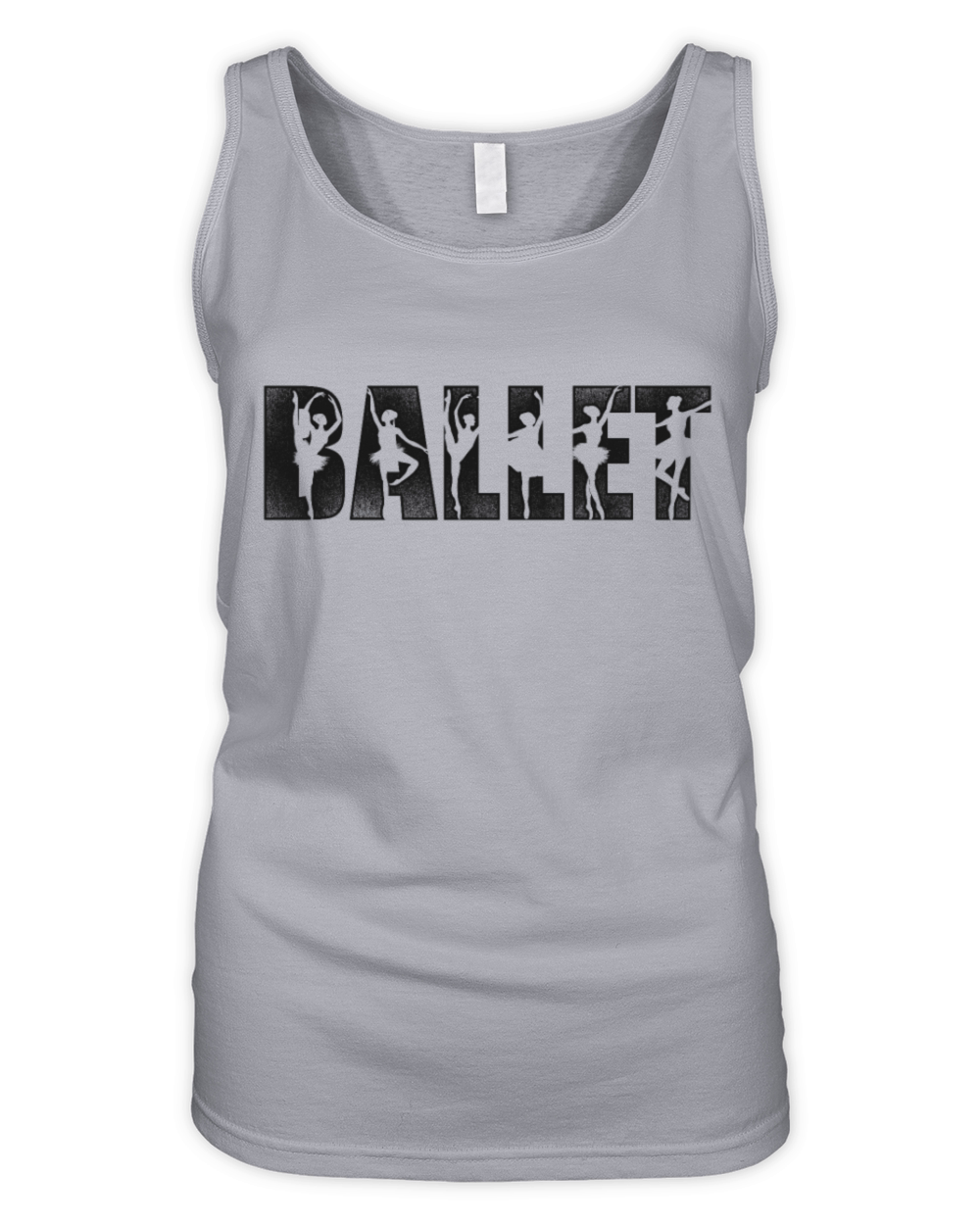 Ballet Dancer Dance Girl Ballerina Organic Women's Tank Top