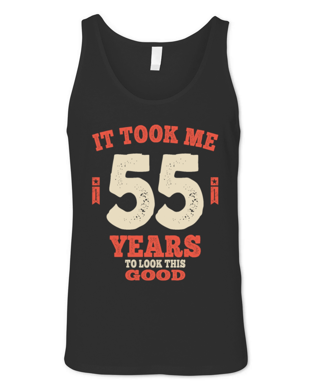 55 Years - It Took Me 55 Years To Look This Good Unisex Jersey Tank