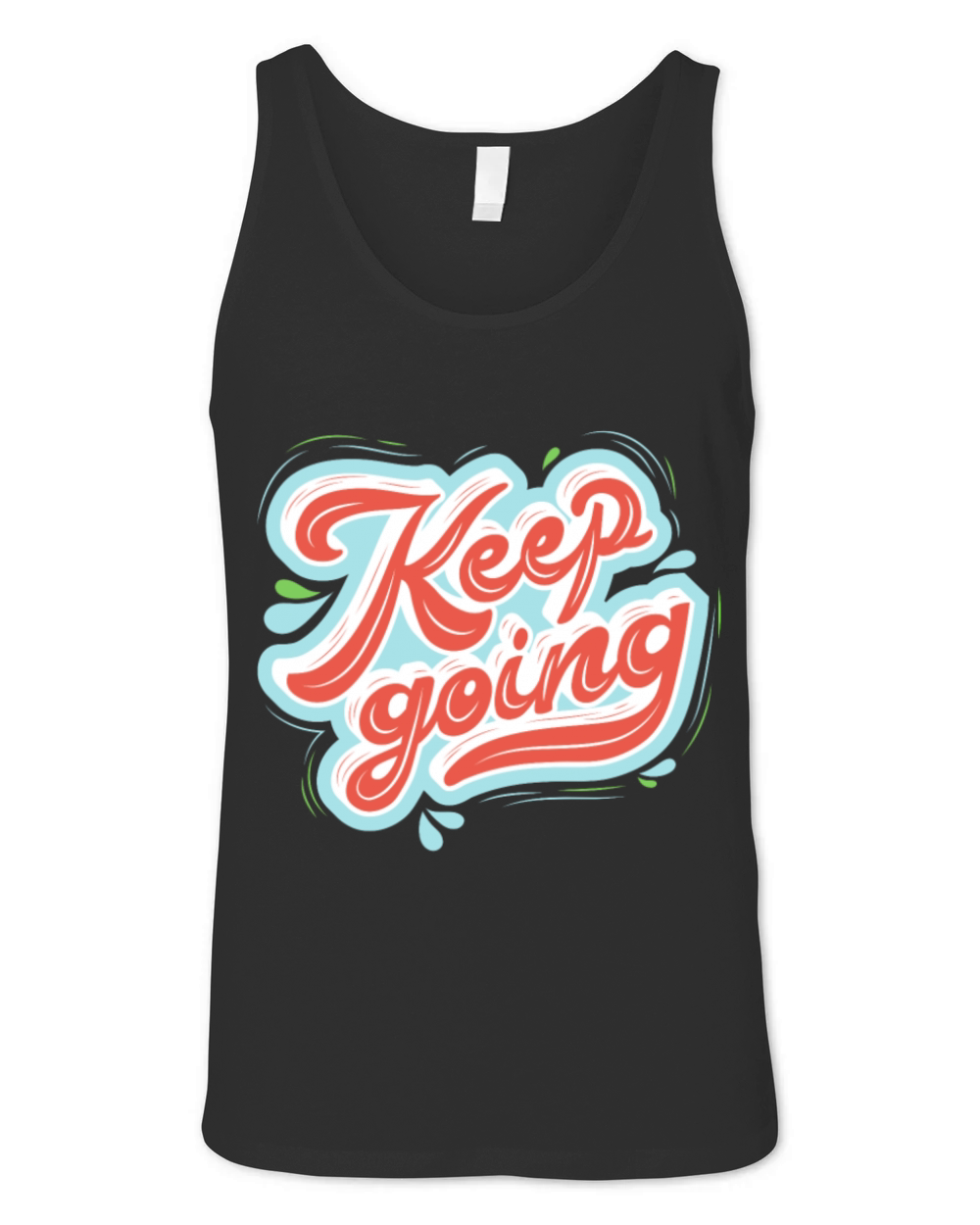 Keep going Unisex Jersey Tank