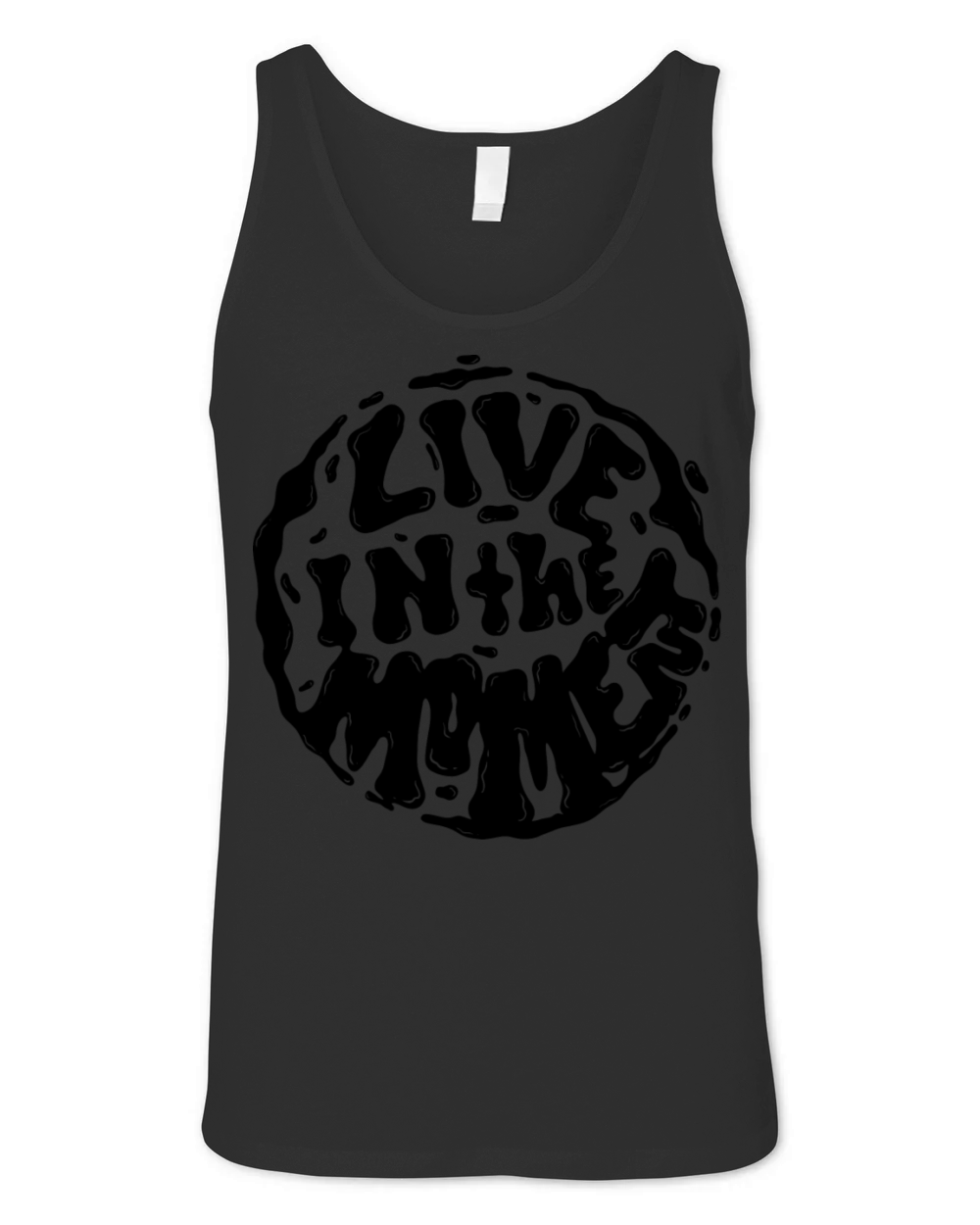 LIVE IN THE MOMENT Unisex Jersey Tank