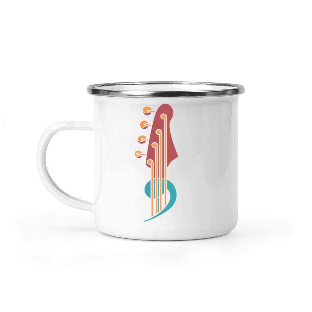 Guitar Instrument Band Member Camping Mug