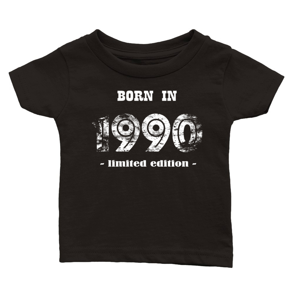 born in 1990 - limited edition Classic Baby Crewneck T-shirt