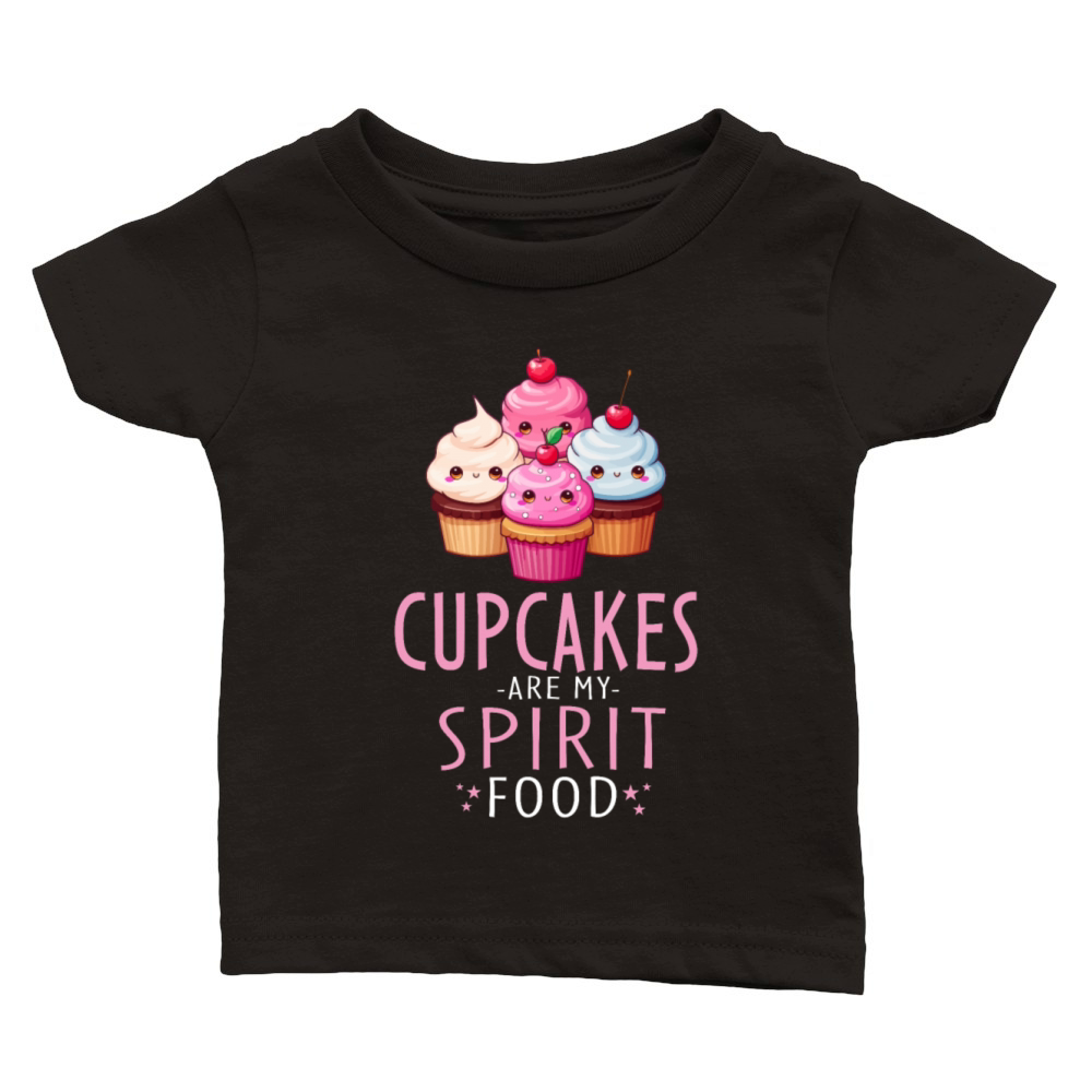 Cupcakes Kawaii Classic Baby Crewneck T-shirt