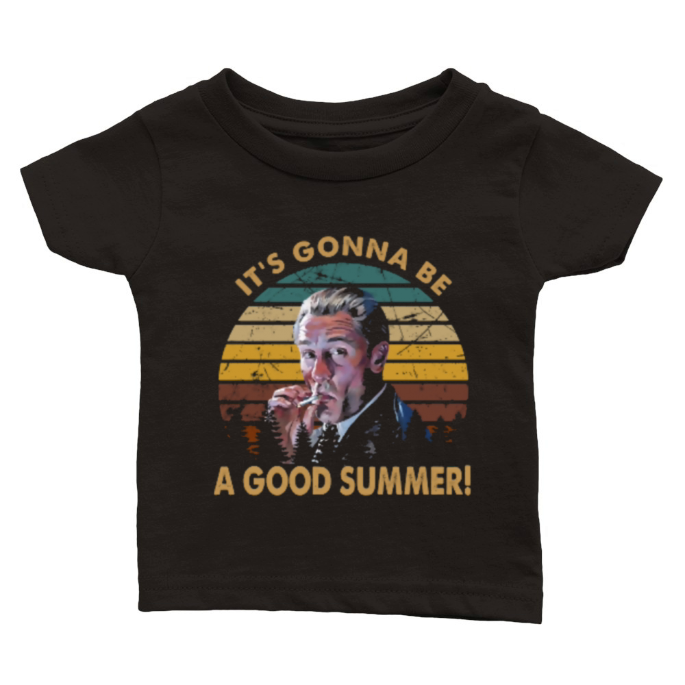 it is gonna be a good summer vintage Classic Baby Crewneck T-shirt