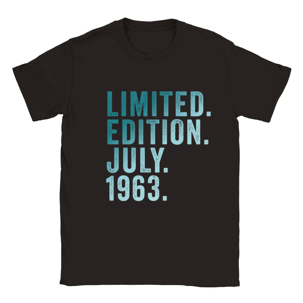 60TH BIRTHDAY LIMITED EDITION 1963 Classic Kids Crewneck T-shirt