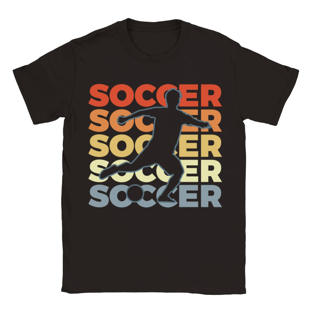 Soccer Player Classic Kids Crewneck T-shirt