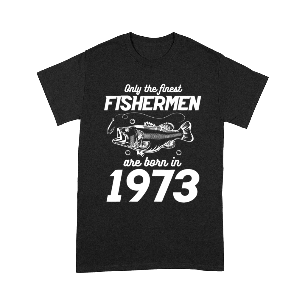 50th birthday fishing 50 Year Old fisherman 1973 Comfort T-shirt