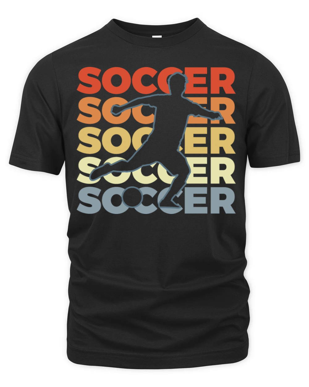 Soccer Player Organic Unisex T-shirt