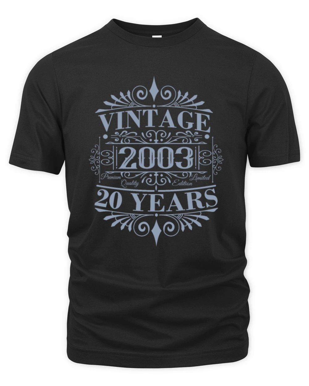 Vintage 2003 Birthday Sayings Men Women Organic Unisex T-shirt