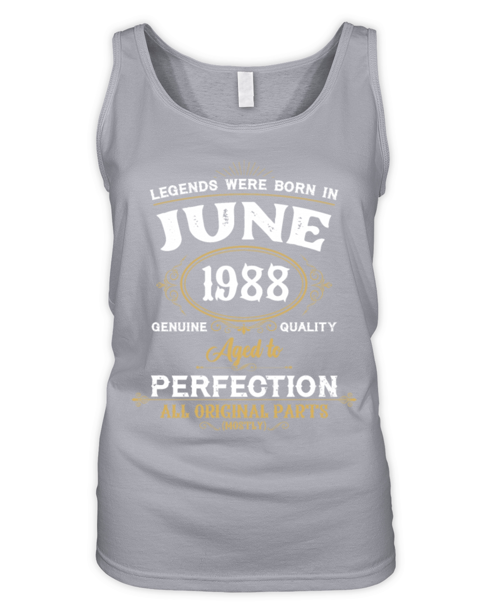 Legends Were Born In June 1975 Organic Women's Tank Top