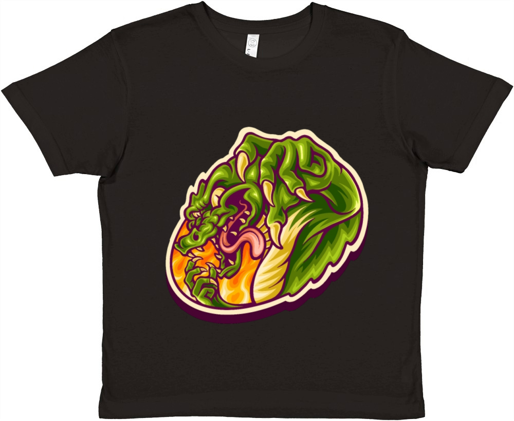 Angry crocodile Premium Kids Crewneck T-shirt