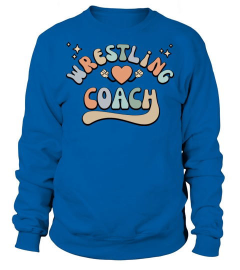 Retro Wrestling Coach Vintage 70 s Style Sweatshirt Unisex